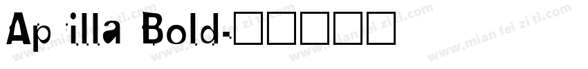 Aprilla Bold字体转换